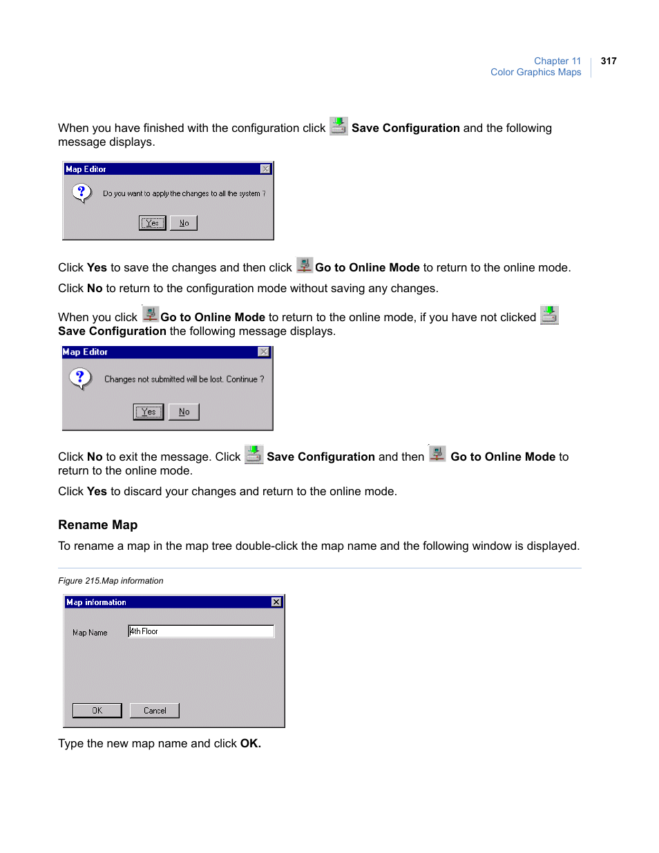 Figure 215.map information | Interlogix Topaz User Manual User Manual | Page 335 / 420