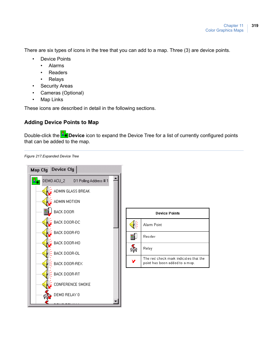 Figure 217.expanded device tree | Interlogix Topaz User Manual User Manual | Page 337 / 420