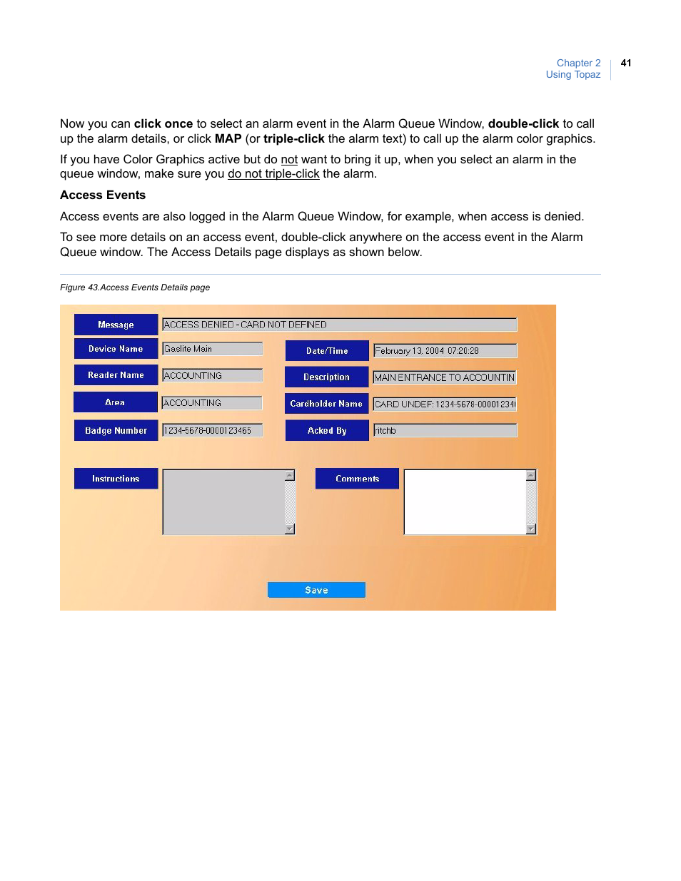 Interlogix Topaz User Manual User Manual | Page 59 / 420