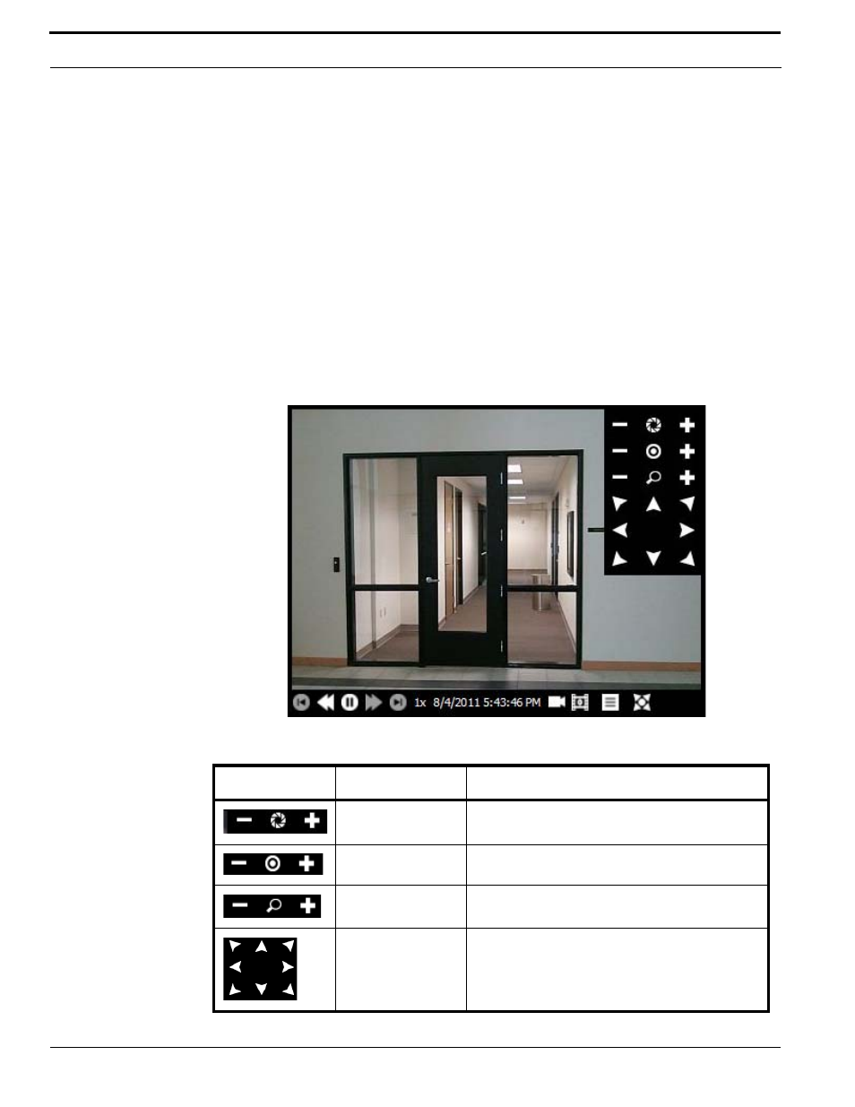 Video controls reference, O. see | Interlogix TruPortal User Manual | Page 90 / 138