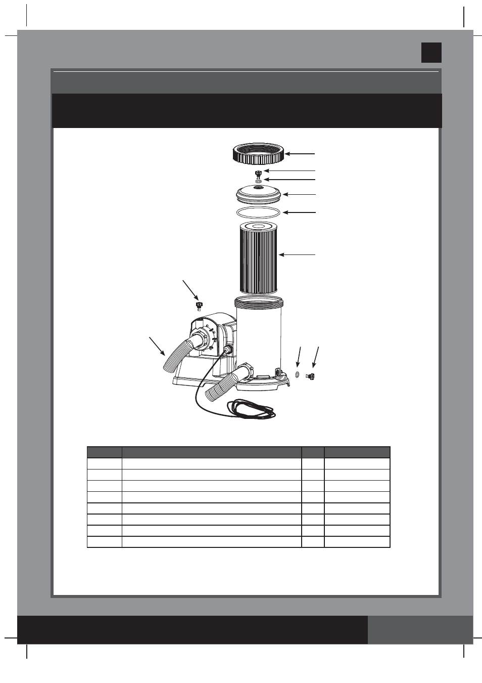Save these instructions, Parts reference, English page 4 | Intex 633T Krystal Clear 2014 User Manual | Page 4 / 16