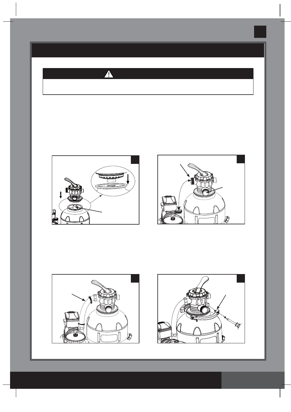 Save these instructions, Warning, Setup instructions (continued) | Intex SF60110 2014 User Manual | Page 11 / 24