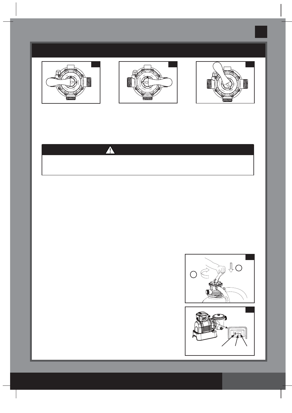 Save these instructions, Caution, Operating instructions (continued) | English page 15, Initial startup and operation, 195 po, Timer off on | Intex SF60110 2014 User Manual | Page 15 / 24