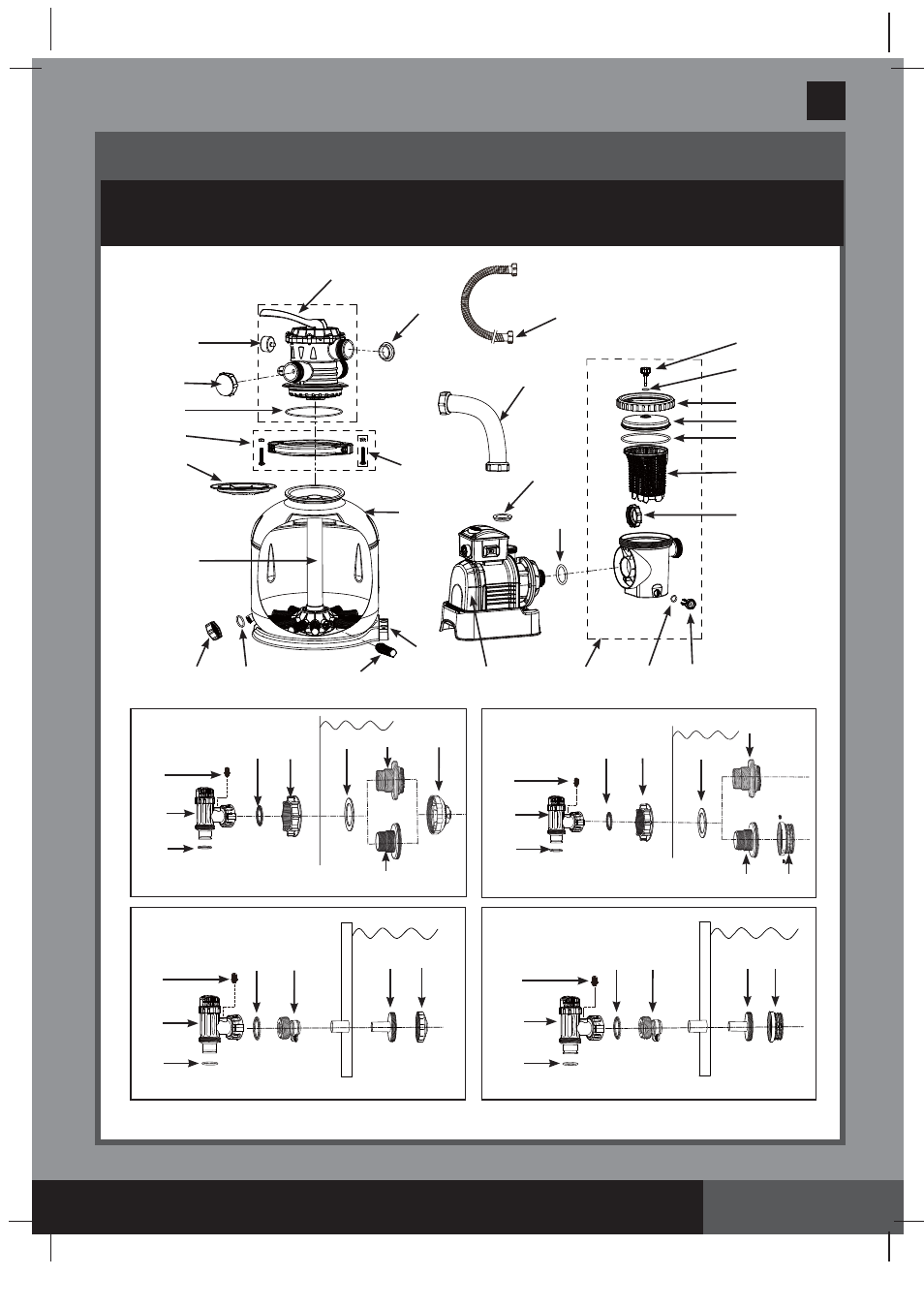 Save these instructions, Parts reference | Intex SF60110 2014 User Manual | Page 4 / 24