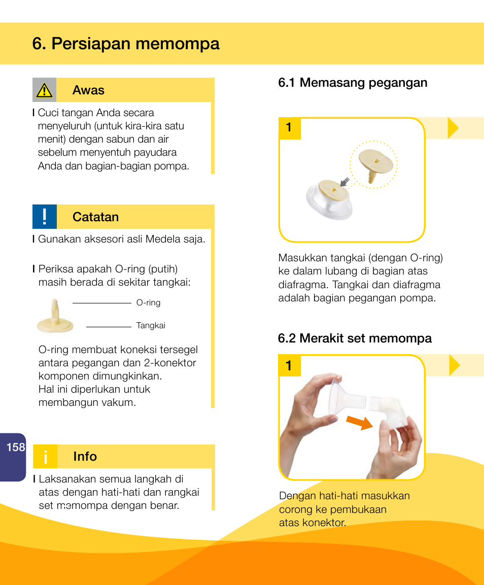 Medela Harmony User Manual | Page 158 / 172