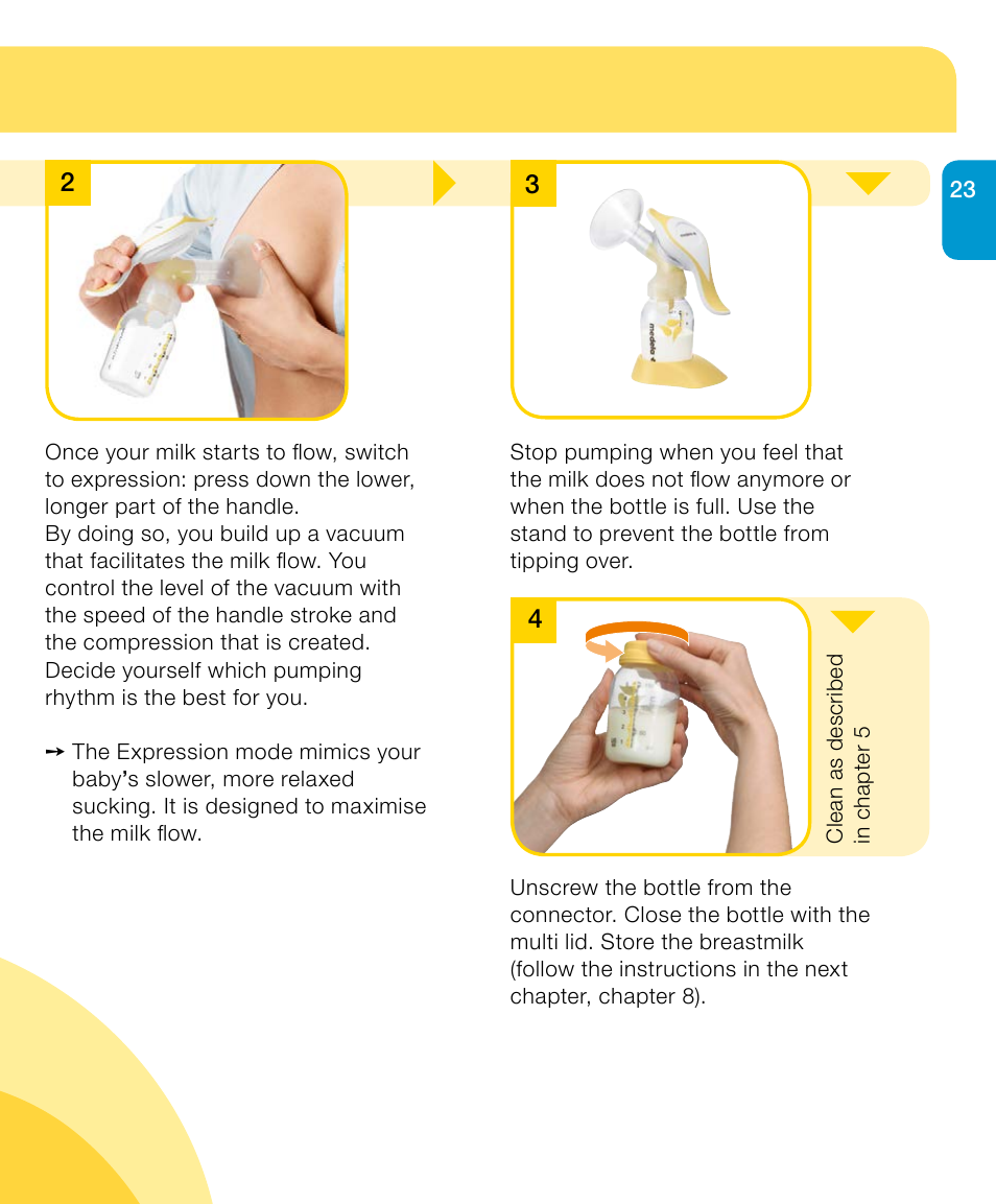 Medela Harmony User Manual | Page 23 / 88