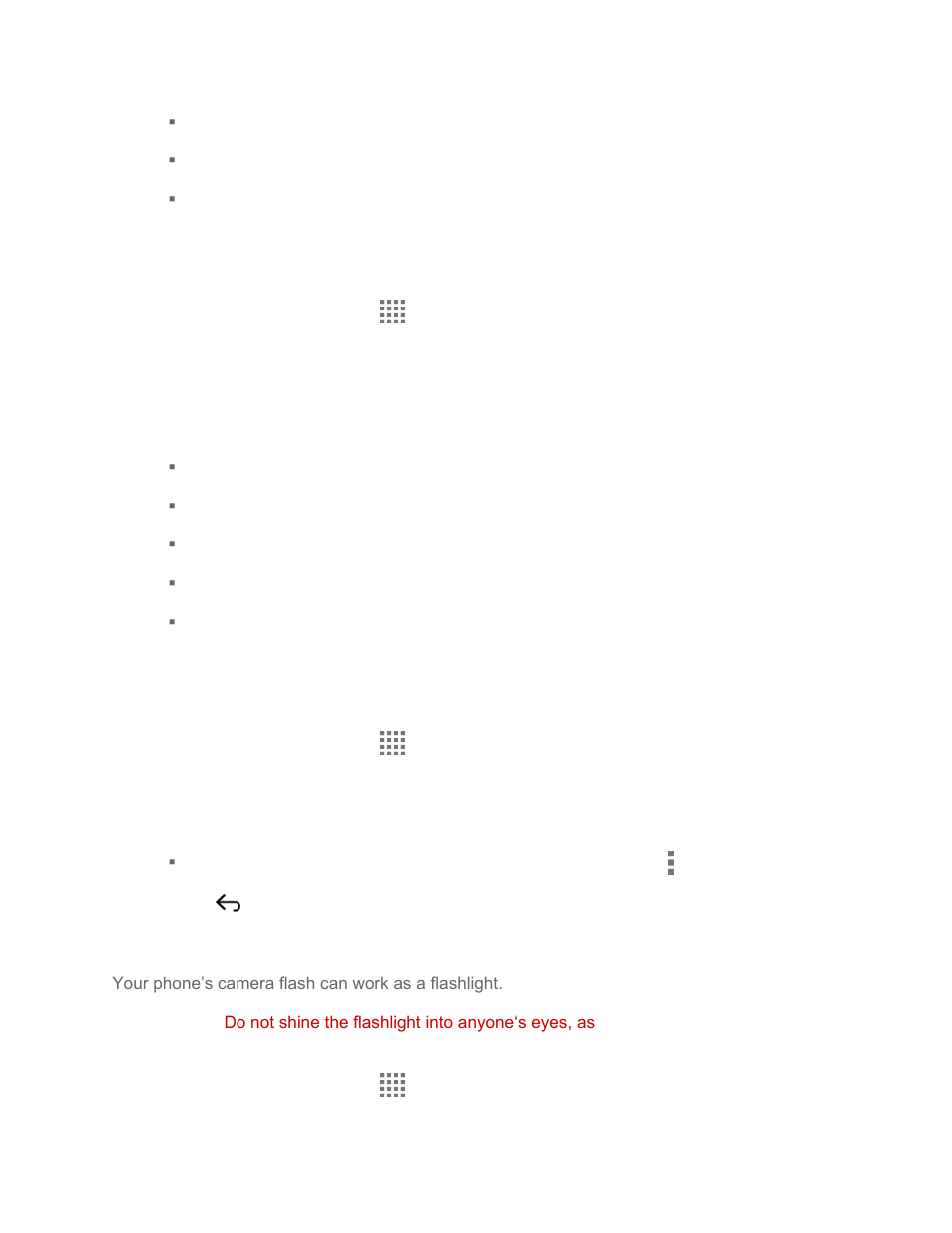 Stopwatch, Calculator, Flashlight | Kyocera Brigadier User Manual | Page 116 / 173