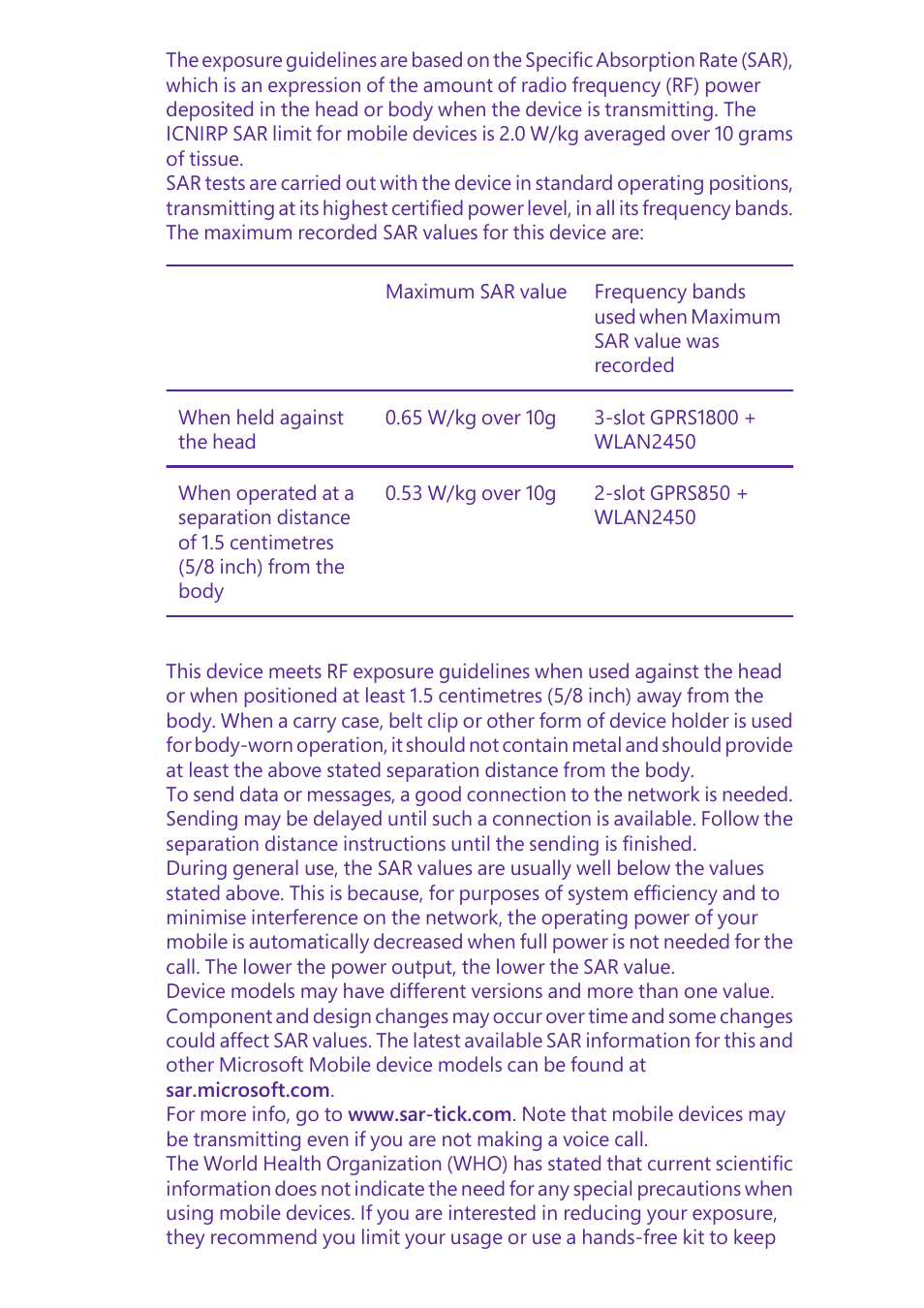 Microsoft Lumia 640 LTE Single Sim User Manual | Page 13 / 23