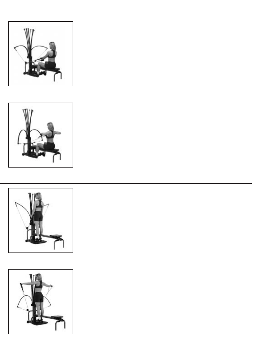 Shoulder exercises | Bowflex XTL User Manual | Page 24 / 80