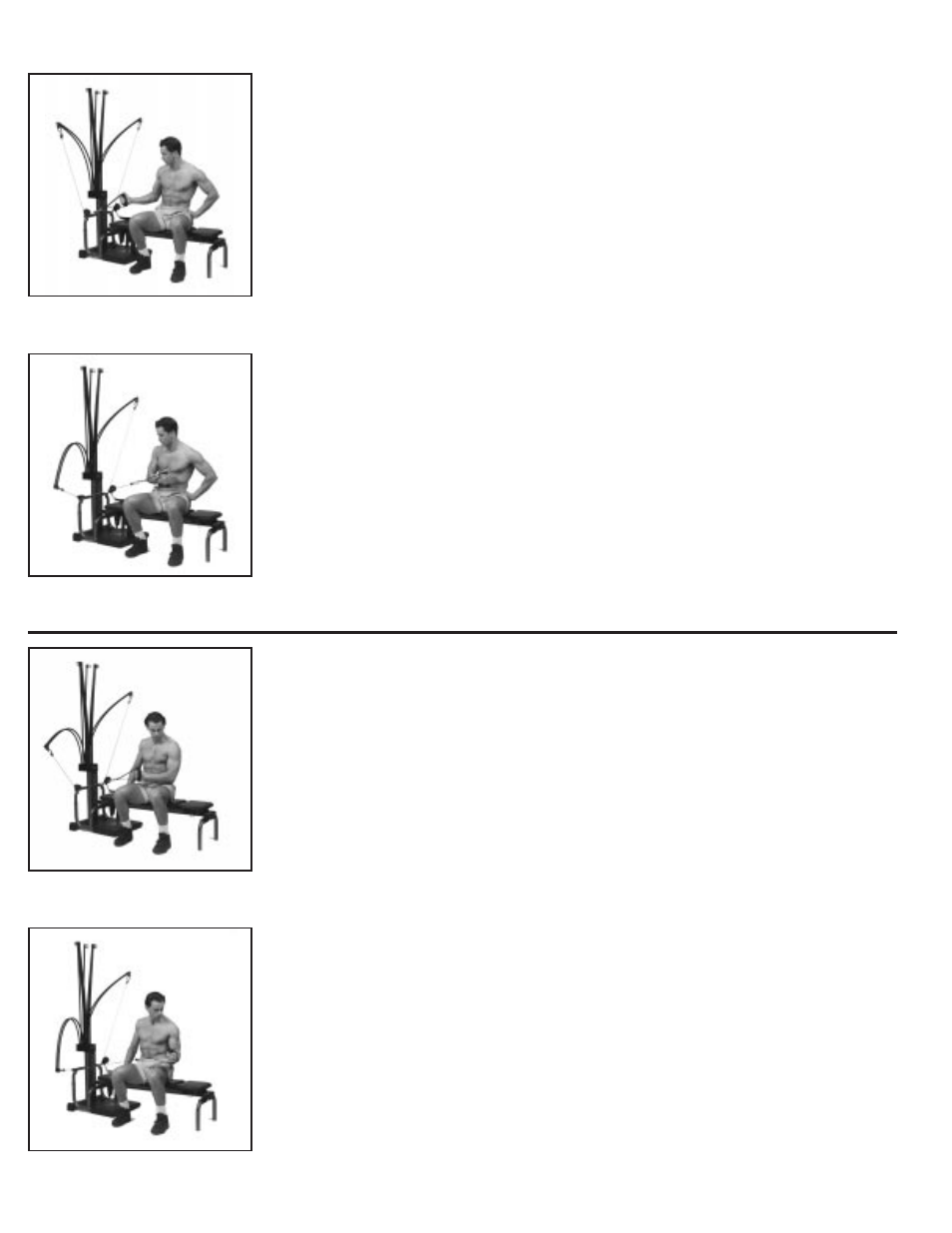Shoulder exercises | Bowflex XTL User Manual | Page 26 / 80