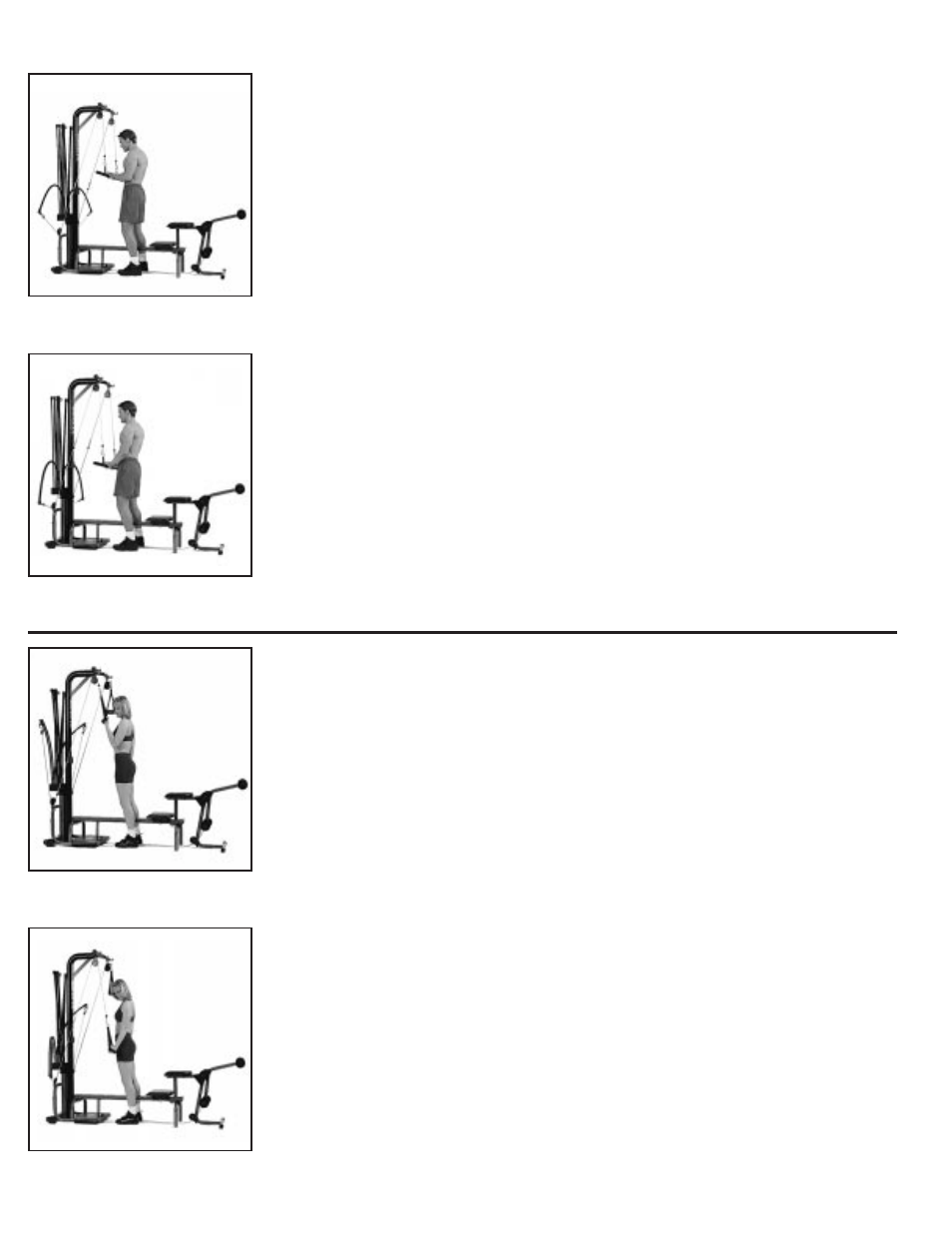 Arm exercises | Bowflex XTL User Manual | Page 36 / 80