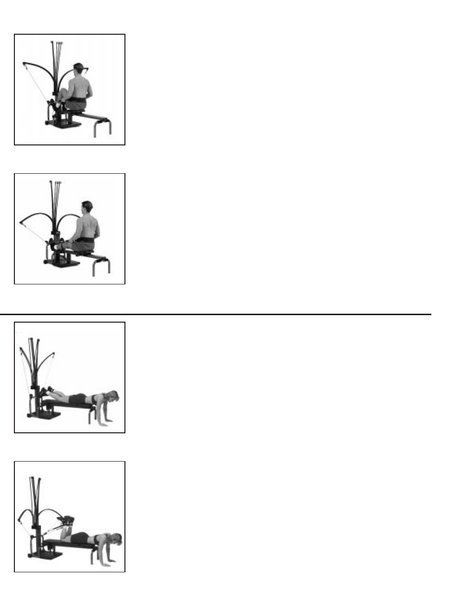 Leg exercises | Bowflex XTL User Manual | Page 48 / 80