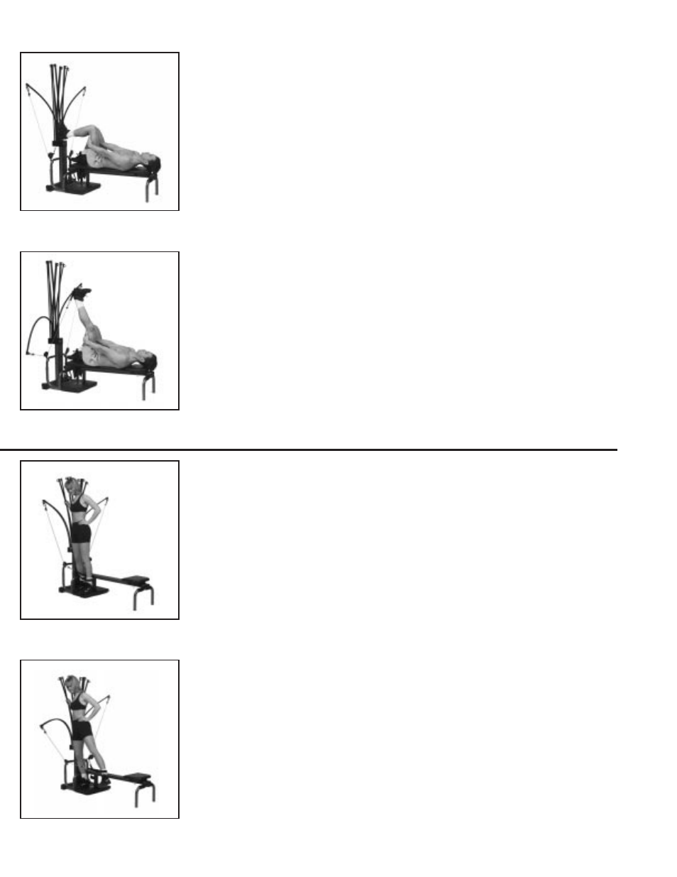 Leg exercises | Bowflex XTL User Manual | Page 52 / 80