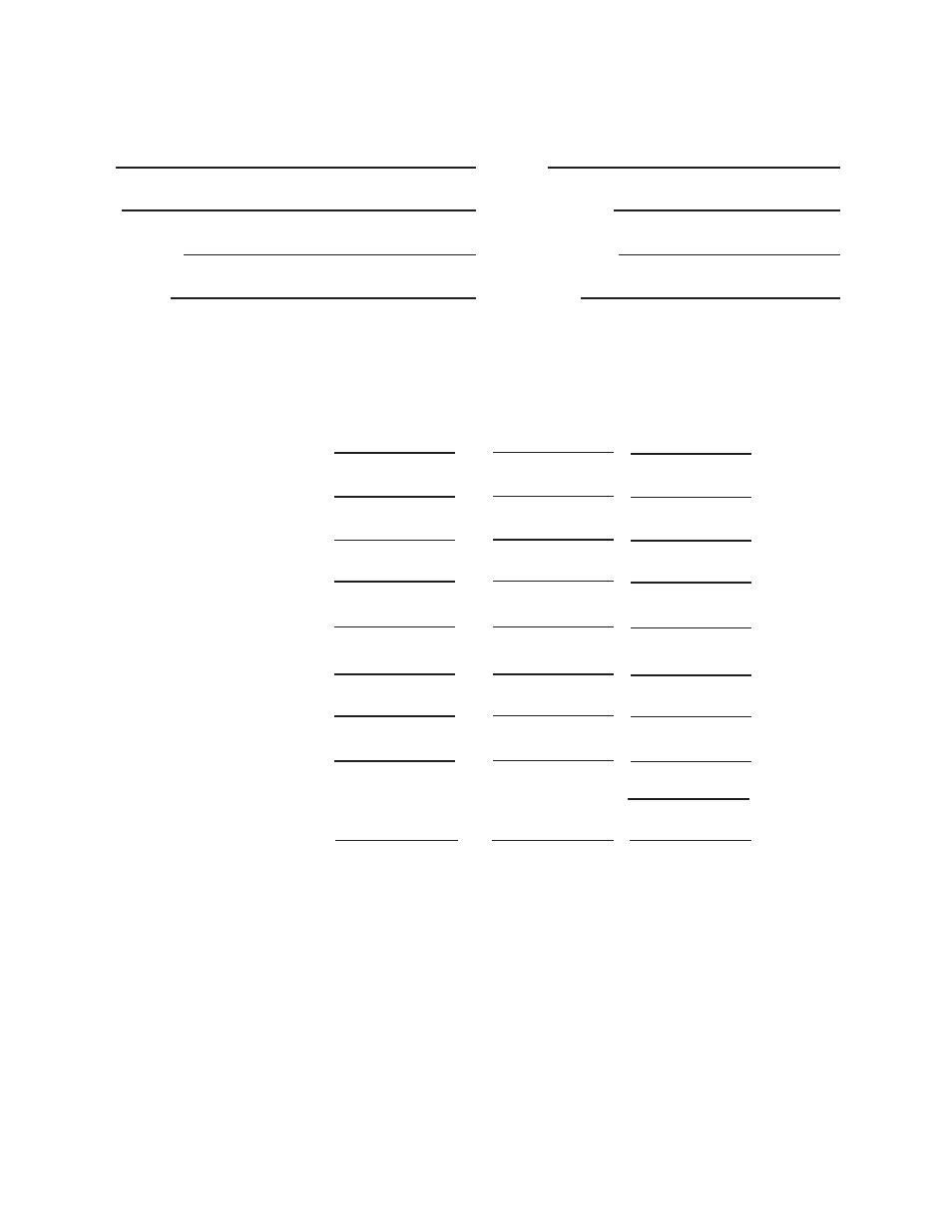 Your results, Your results summary sheet, Measurements | Before after, Difference | Bowflex XTL User Manual | Page 65 / 80