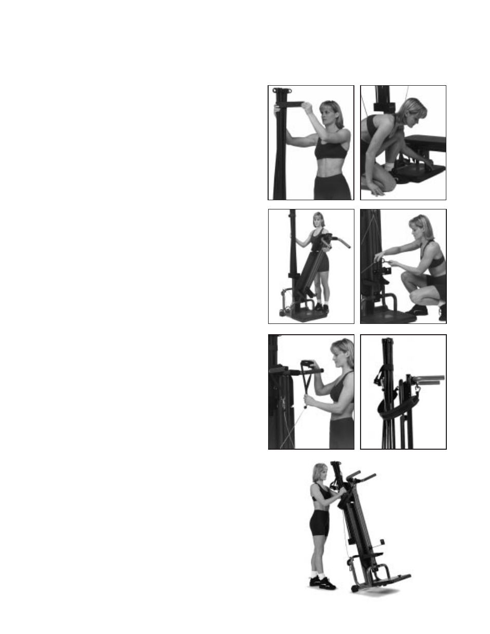 Using your machine | Bowflex XTL User Manual | Page 7 / 80