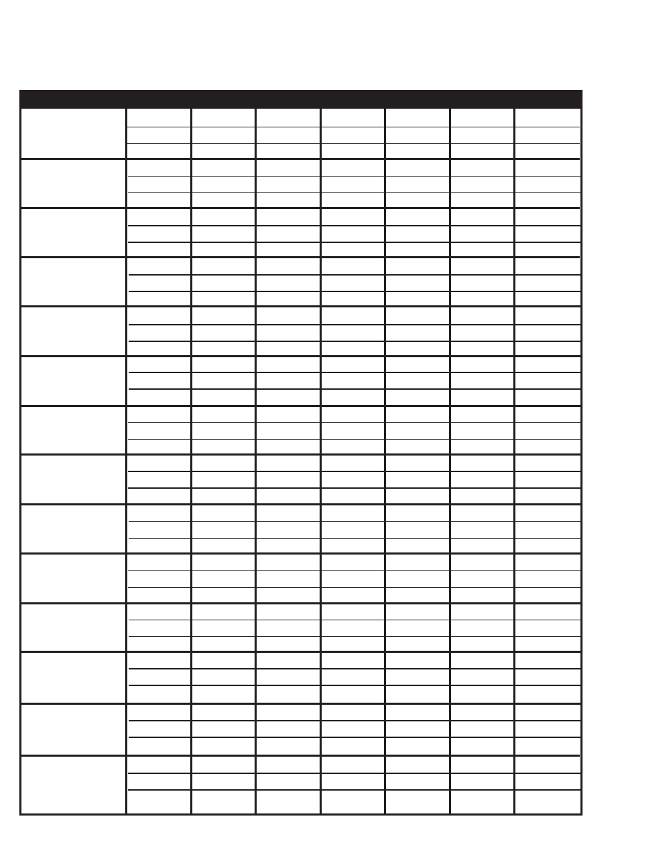Exercise log | Bowflex XTL User Manual | Page 78 / 80