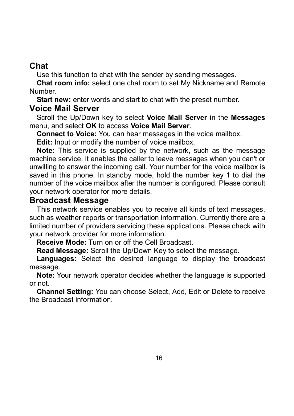 Verykool i705 User Manual | Page 18 / 42