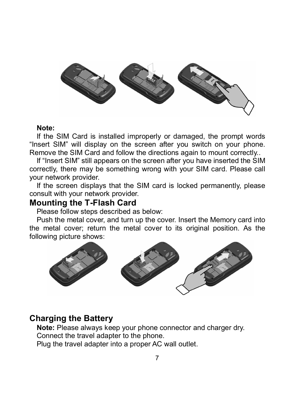 Verykool i705 User Manual | Page 9 / 42