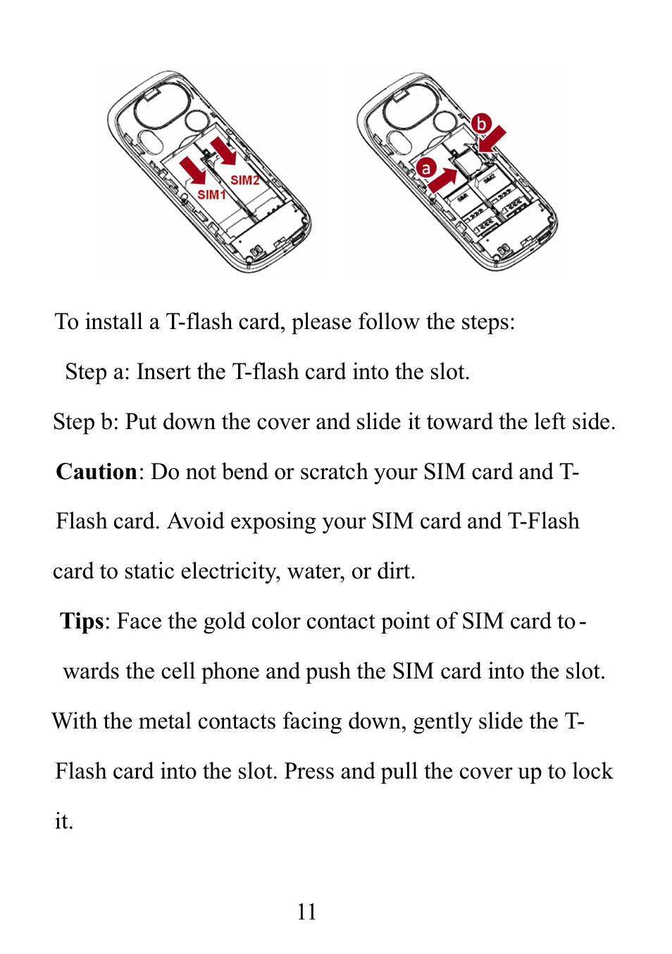 Verykool i121 User Manual | Page 13 / 43