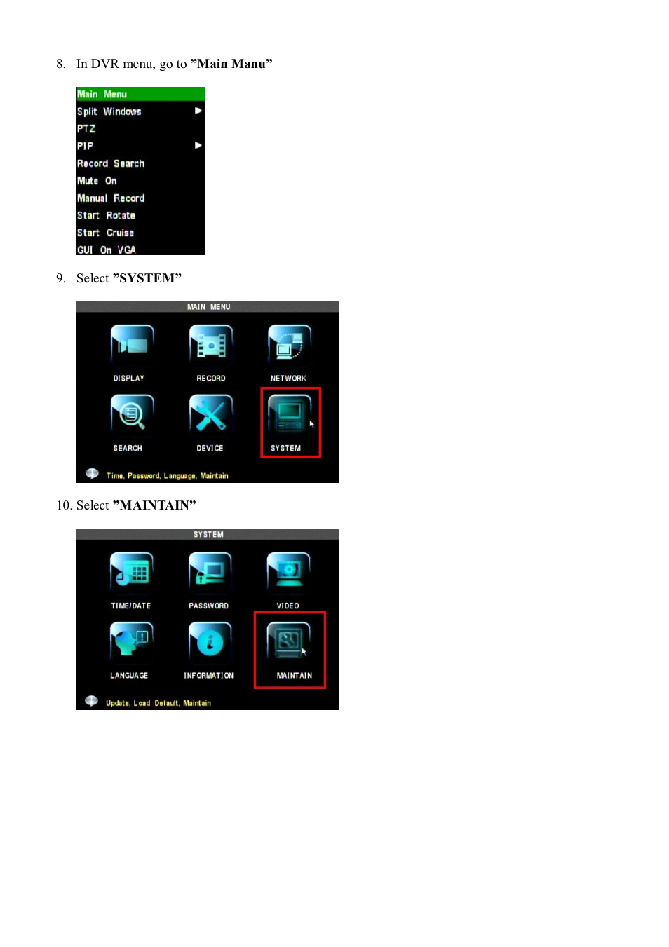 KGUARD Security OT series User Manual | Page 3 / 9