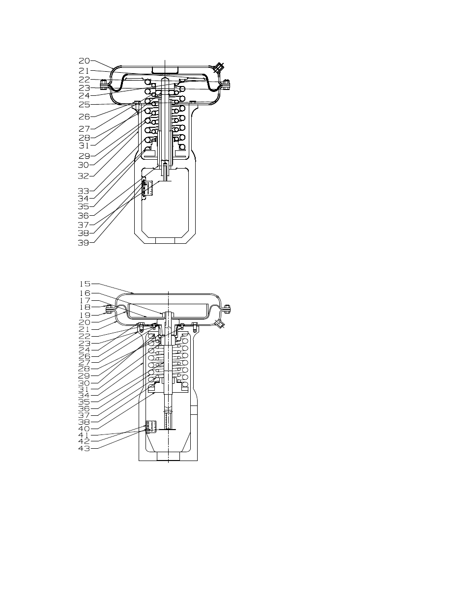 All actuators | Leslie Controls CONTROL VALVES SINGLE PORTED DOS User Manual | Page 10 / 12