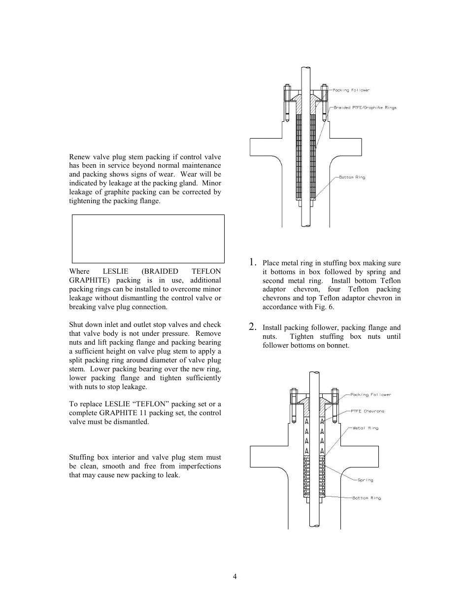 Leslie Controls CONTROL VALVES DLOS-2 & DDLOS-2 (150/300) User Manual | Page 4 / 20