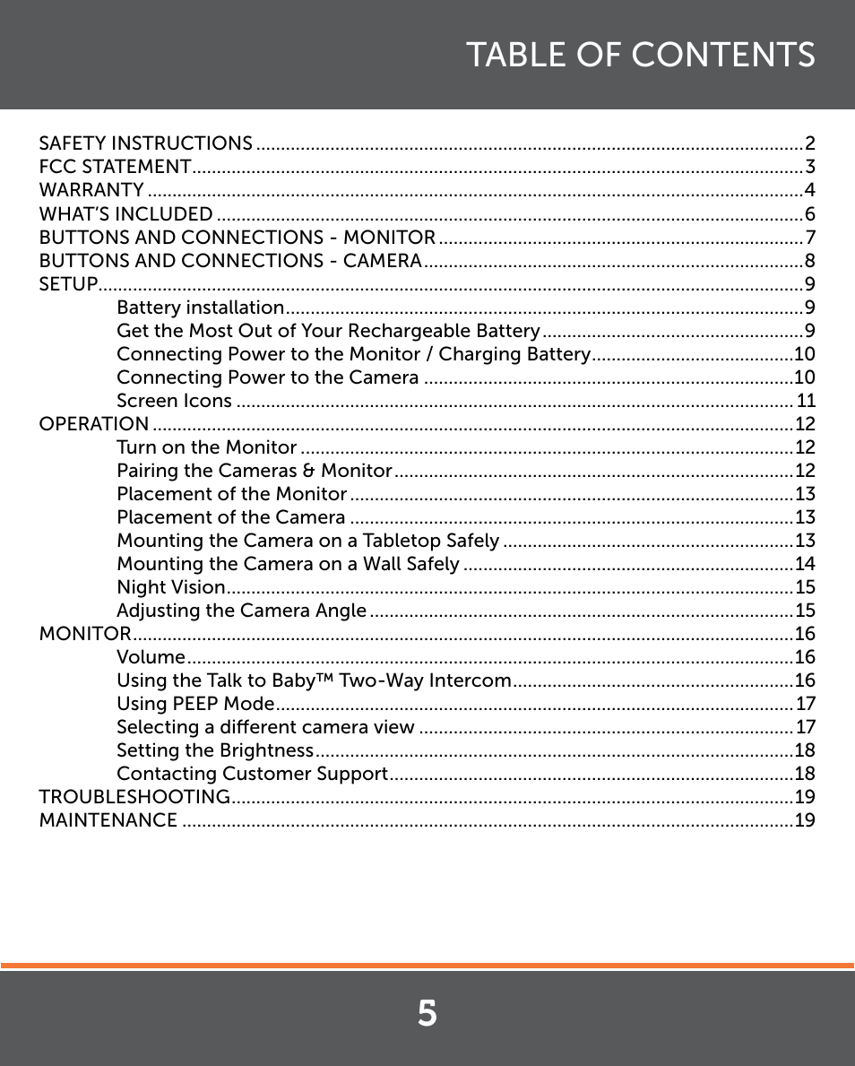 Levana Lila Manual User Manual | Page 5 / 56