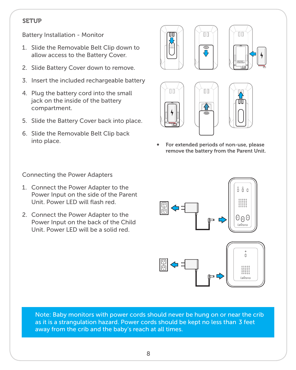 Levana Alix User Manual | Page 8 / 12