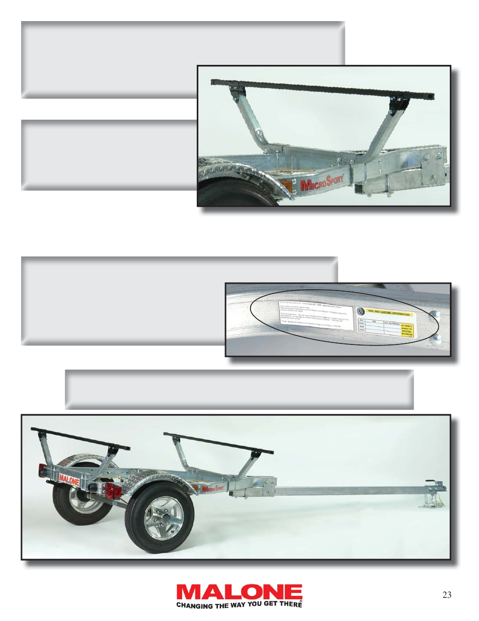 Decals, registration & titling | Malone MPG460XT User Manual | Page 23 / 24