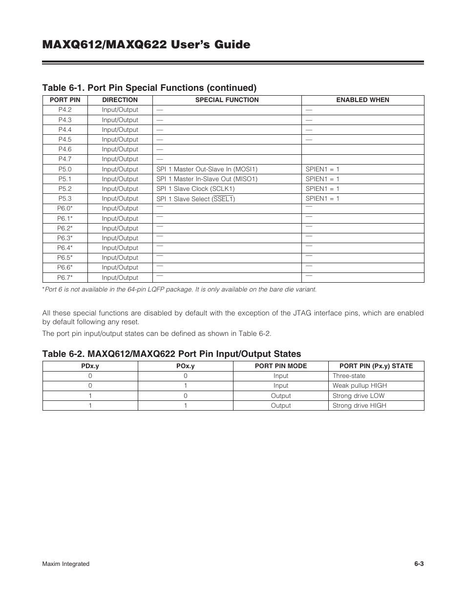Maxim Integrated MAXQ622 User Manual | Page 105 / 255
