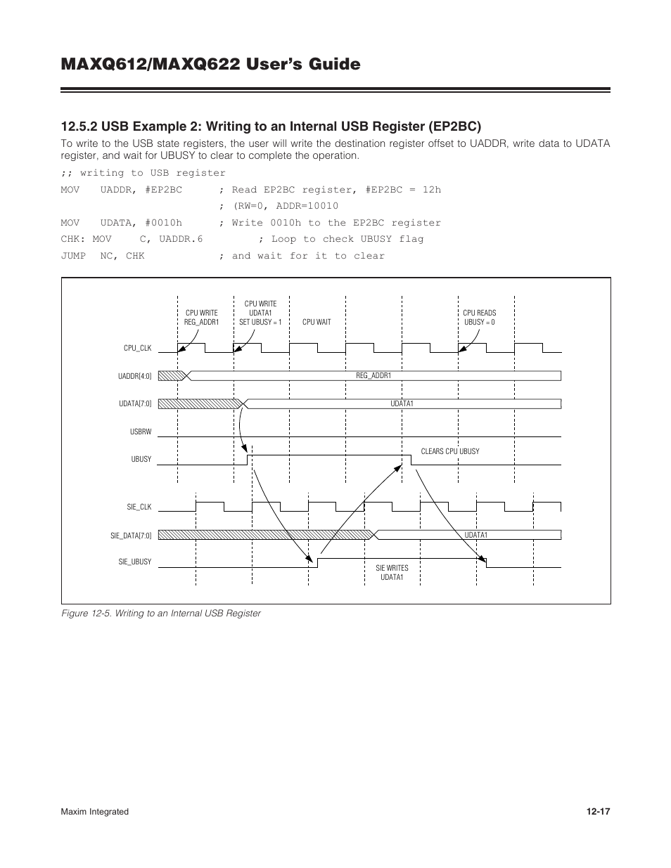Maxim Integrated MAXQ622 User Manual | Page 187 / 255