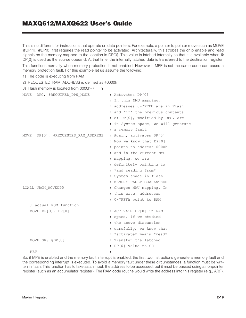 Maxim Integrated MAXQ622 User Manual | Page 23 / 255