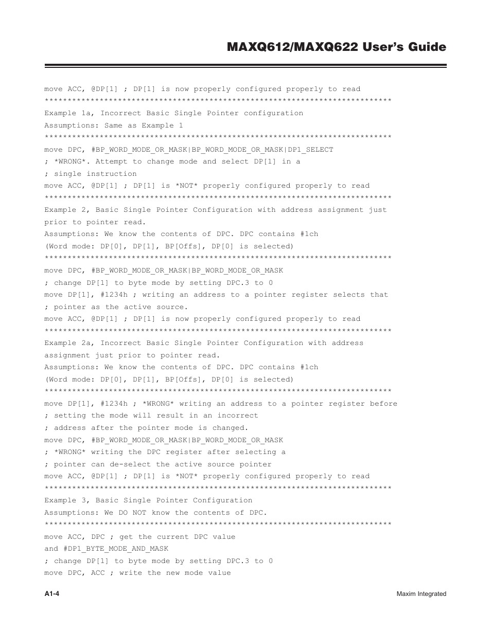 Maxim Integrated MAXQ622 User Manual | Page 249 / 255