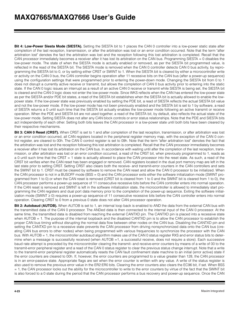 Maxim Integrated MAXQ7666 User Manual | Page 153 / 386