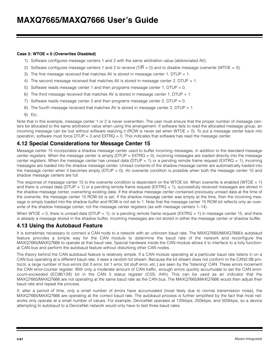 Maxim Integrated MAXQ7666 User Manual | Page 191 / 386
