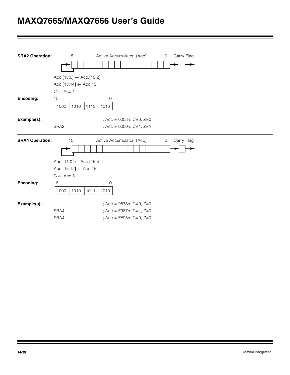 Maxim Integrated MAXQ7666 User Manual | Page 366 / 386