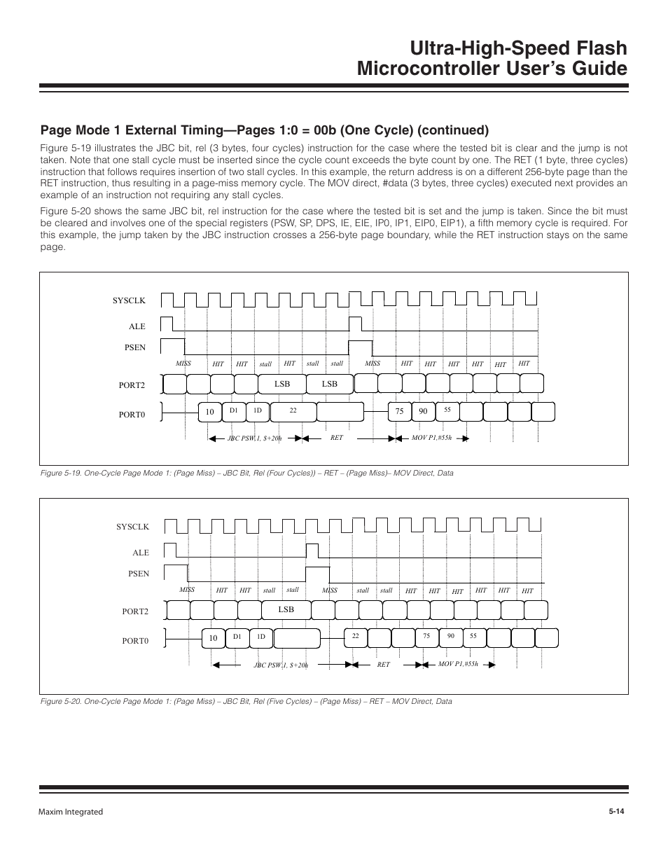 Maxim Integrated Ultra-High-Speed Flash Microcontroller User Manual | Page 61 / 169