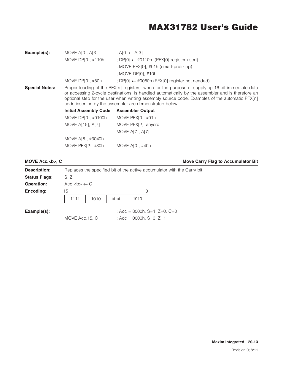 Maxim Integrated MAX31782 User Manual | Page 196 / 223