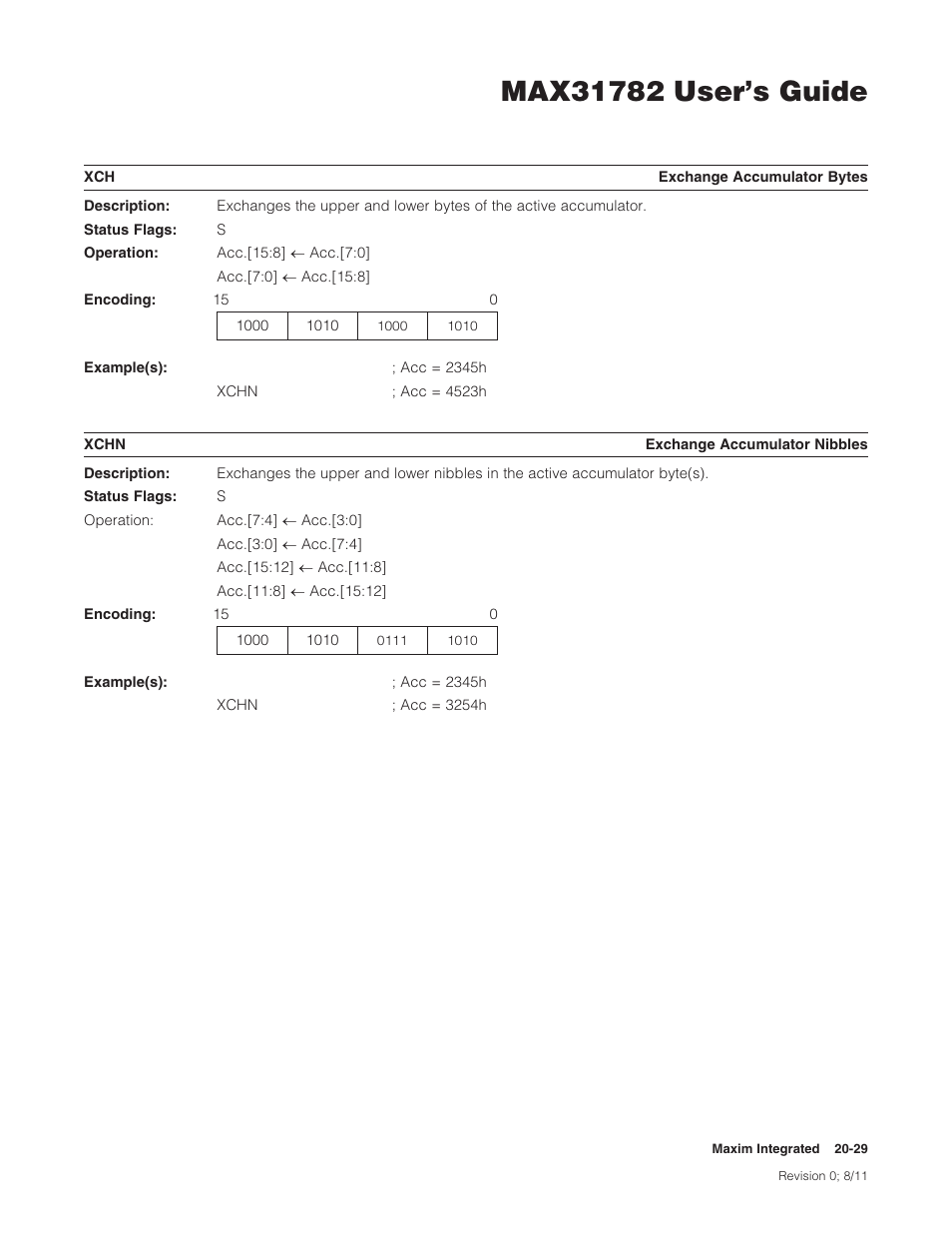 Maxim Integrated MAX31782 User Manual | Page 212 / 223