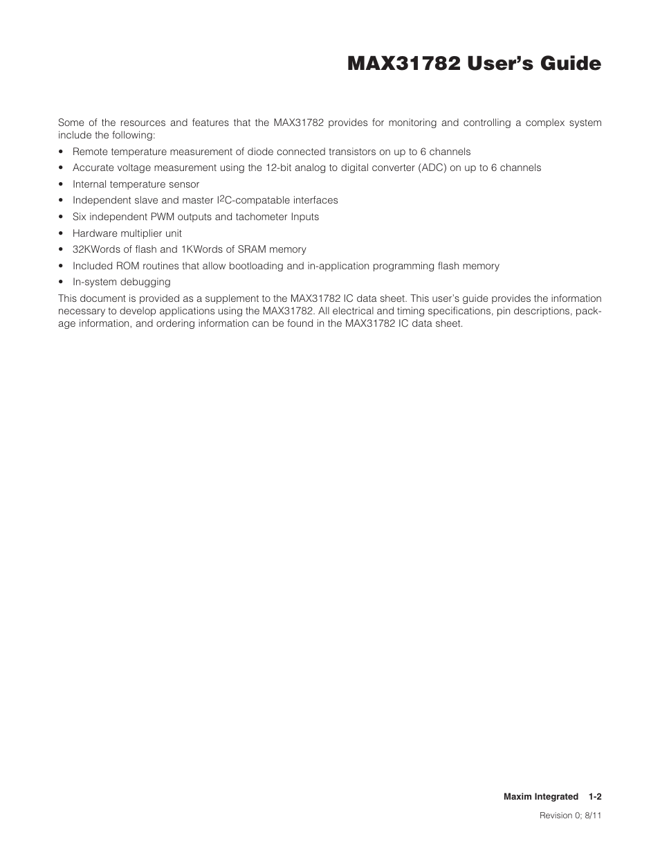 Maxim Integrated MAX31782 User Manual | Page 4 / 223