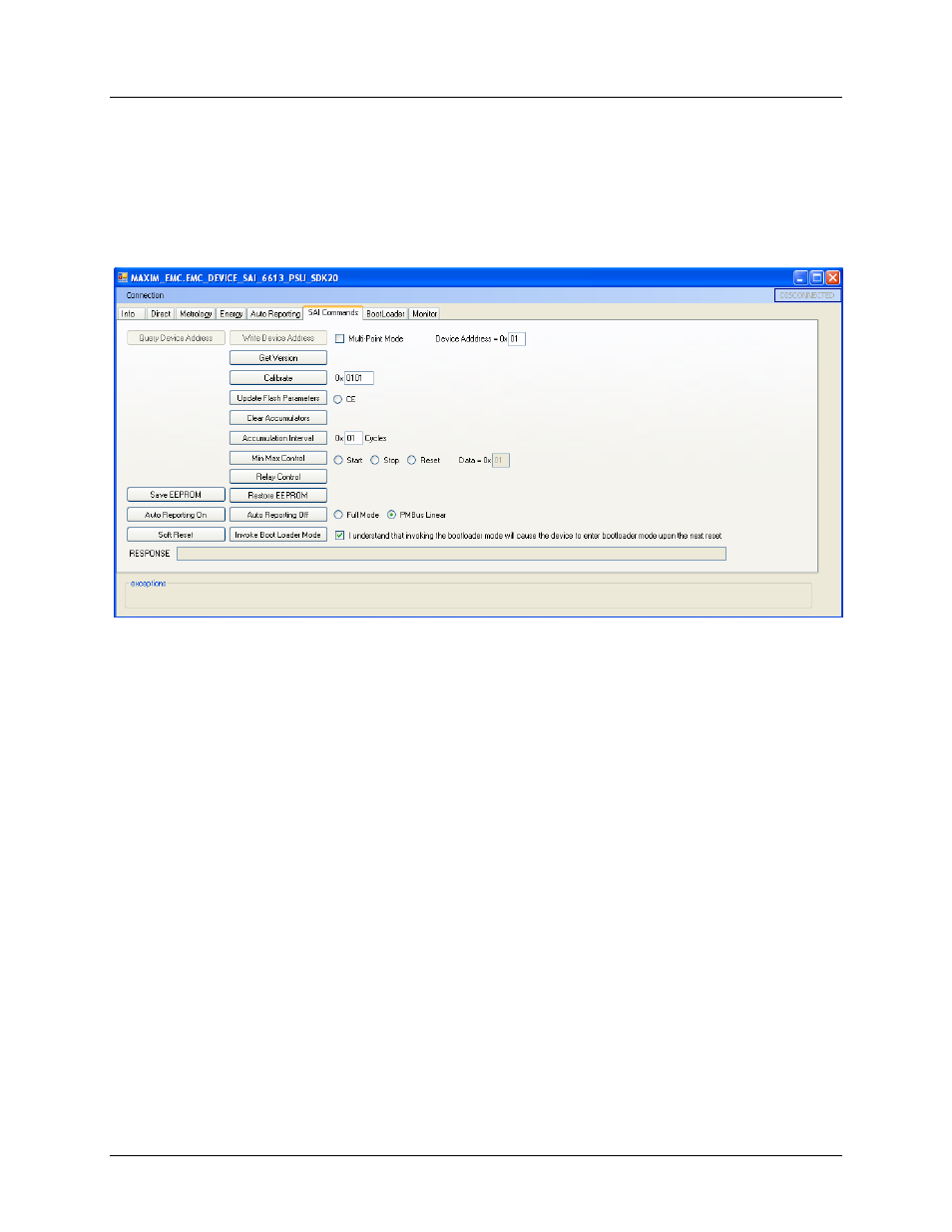 4 getting started with flash programming, 1 via the gui, Getting started with flash programming | Via the gui | Maxim Integrated 78M6613 PSU Firmware User Manual | Page 13 / 19