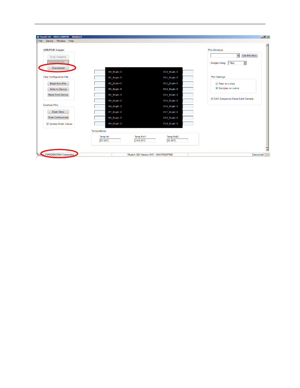 Maxim Integrated MAX11300PMB1 Peripheral Module and Munich (USB2PMB1) Adapter Board User Manual | Page 11 / 37
