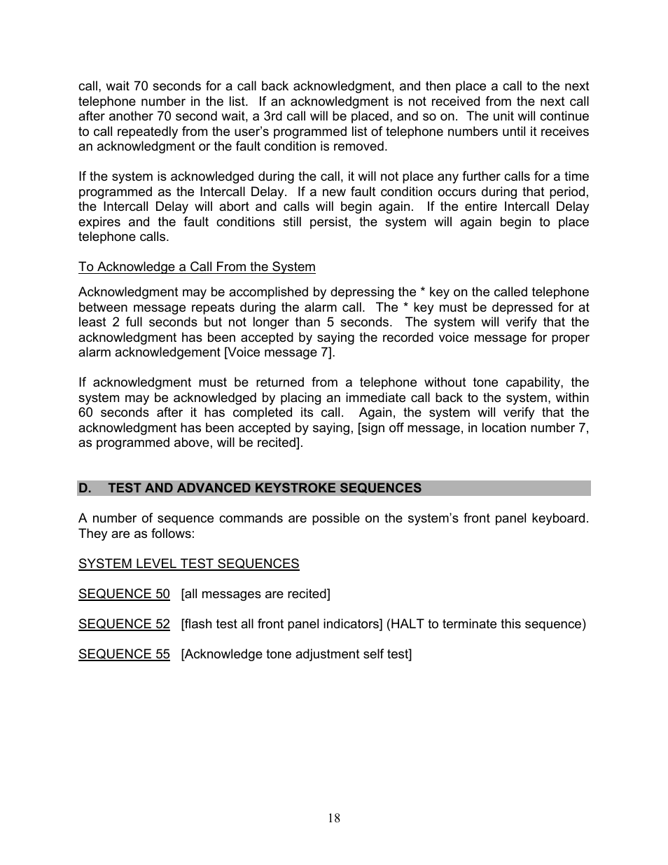 Microtel Series 250 User Manual | Page 22 / 28
