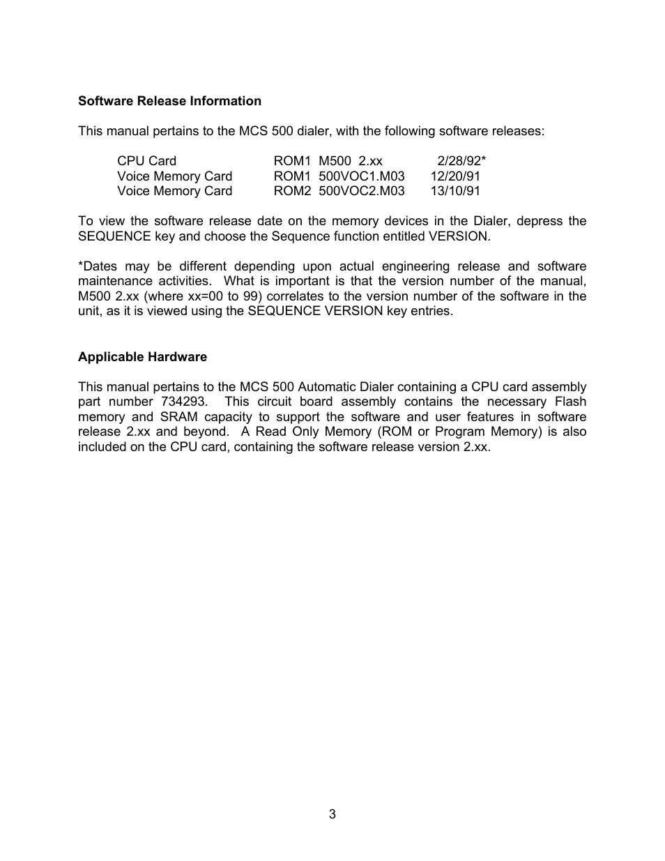 Microtel Series 500 User Manual | Page 10 / 74