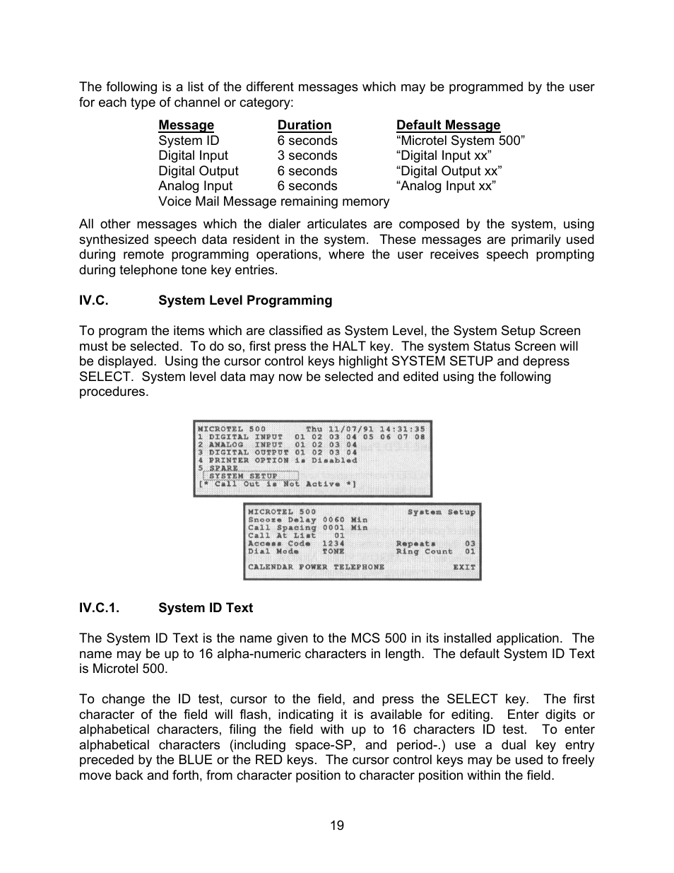 Microtel Series 500 User Manual | Page 26 / 74