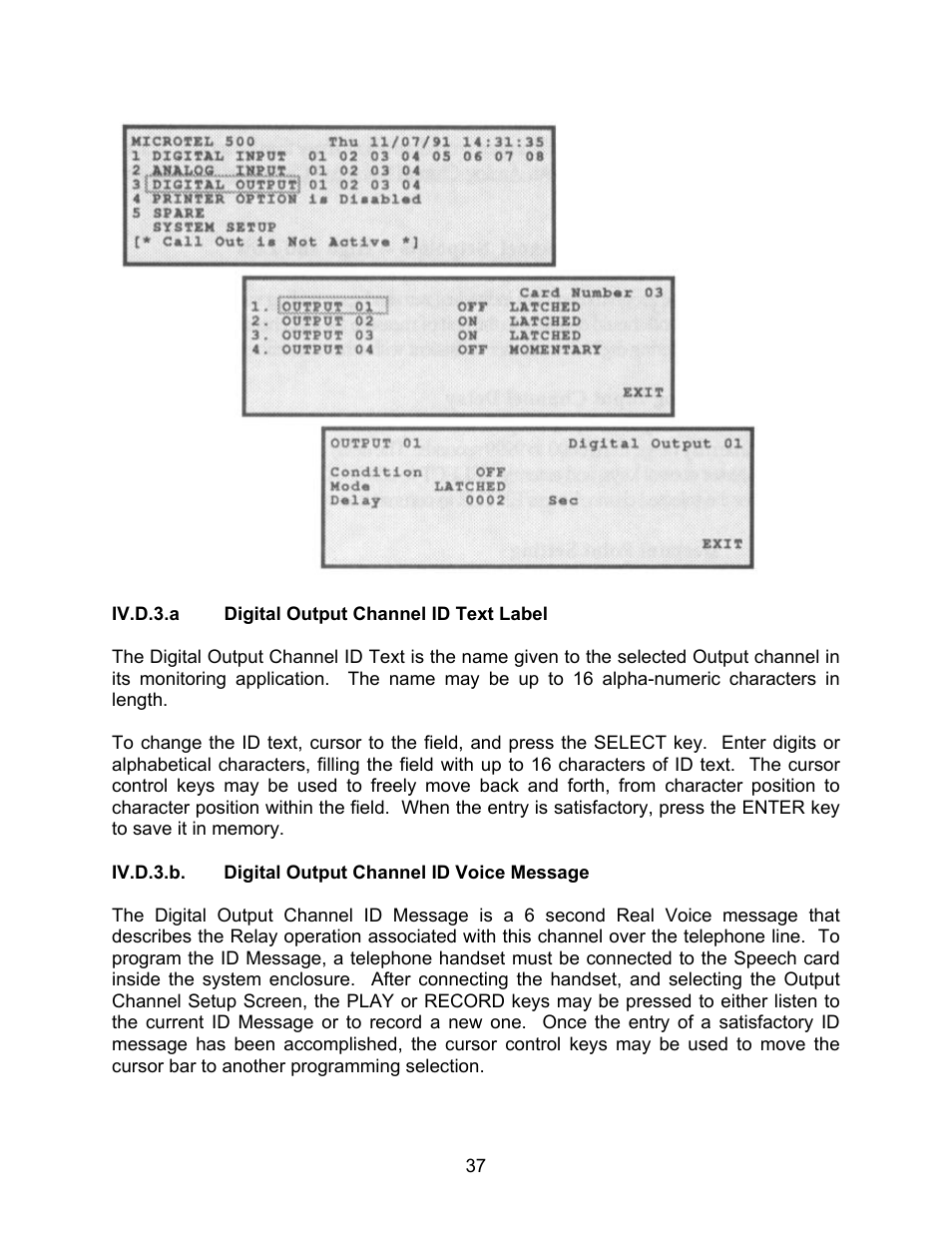 Microtel Series 500 User Manual | Page 44 / 74