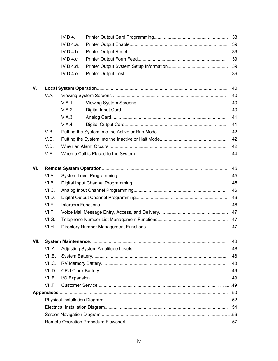 Microtel Series 500 User Manual | Page 6 / 74