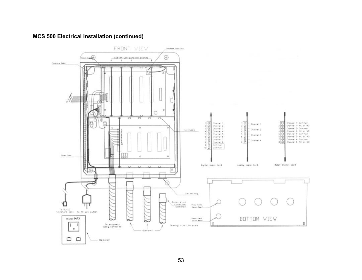 Microtel Series 500 User Manual | Page 60 / 74