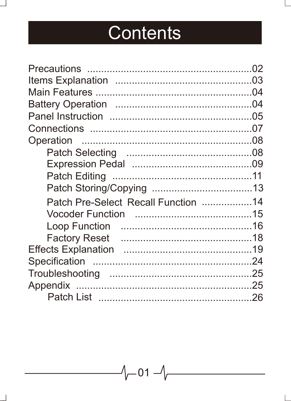 MOOER VEM Box User Manual | Page 2 / 28