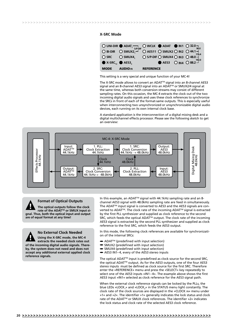 MUTEC MC-4 User Manual | Page 20 / 26